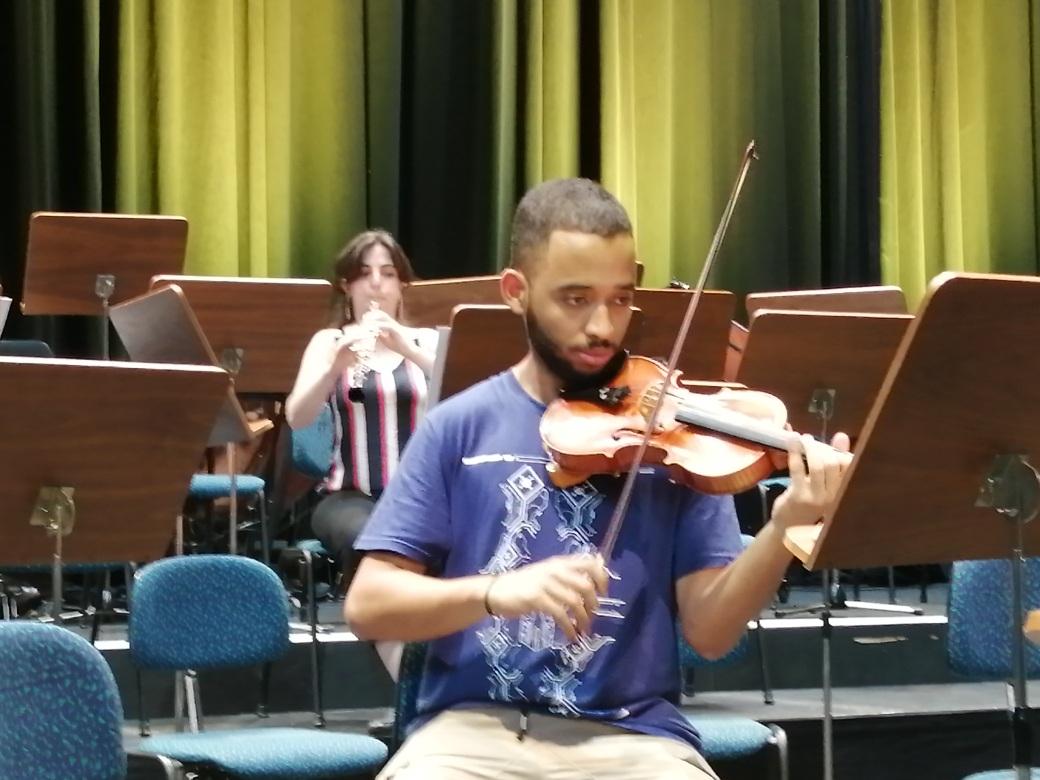 Orquesta Juvenil en Kassel. Foto: Marlene Montes de Sommer