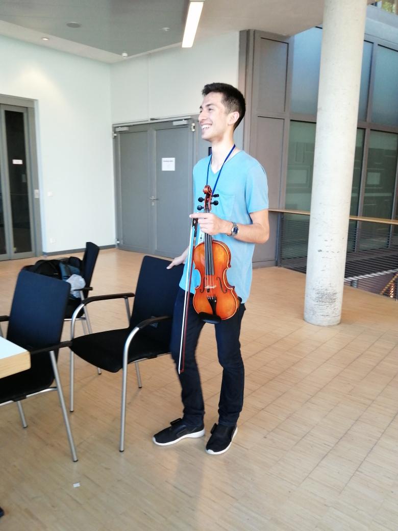 Orquesta Juvenil en Kassel. Foto: Marlene Montes de Sommer