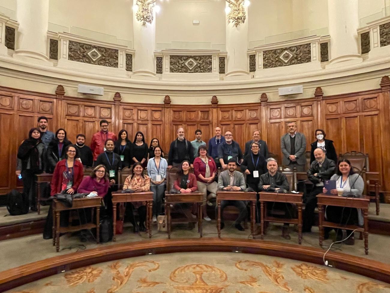 Ana Olivera y los constituyentes chilenos