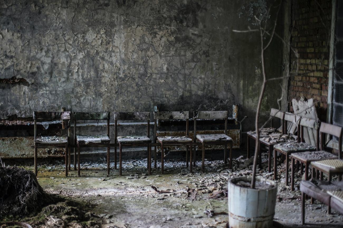 Habitación destruída