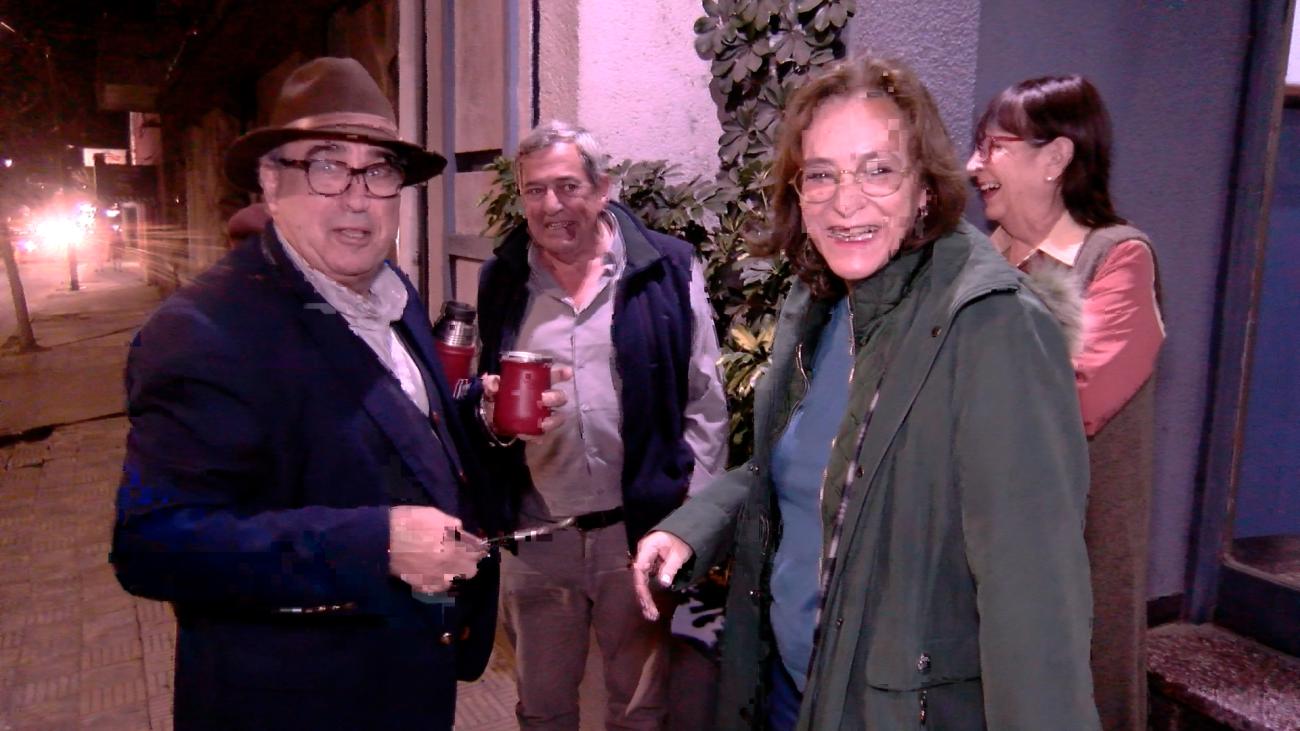 Ministro Alfredo Fratti y esposa