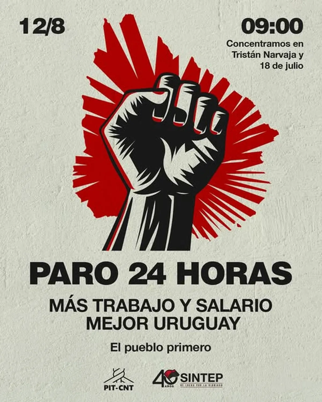 Redes sociales de Sintep