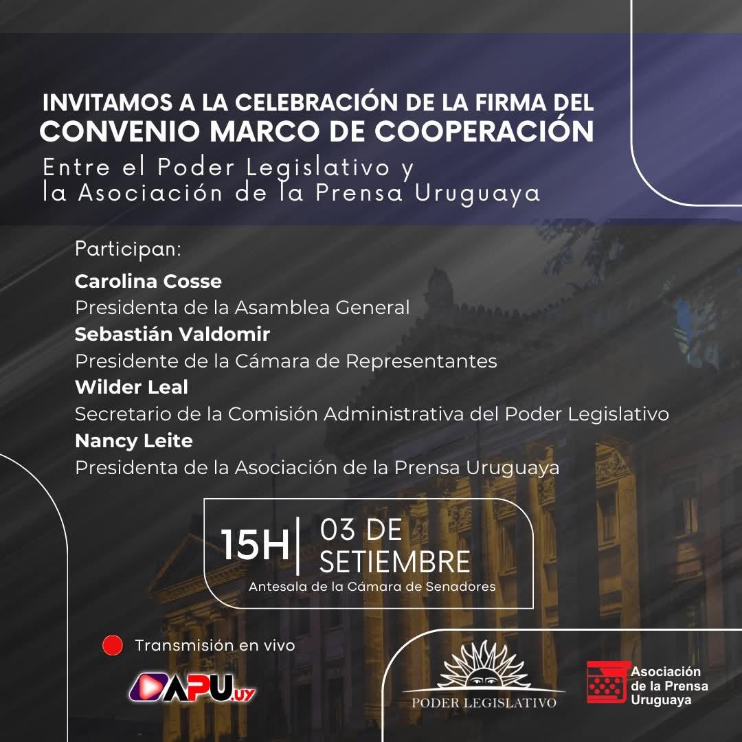 Firma de convenio