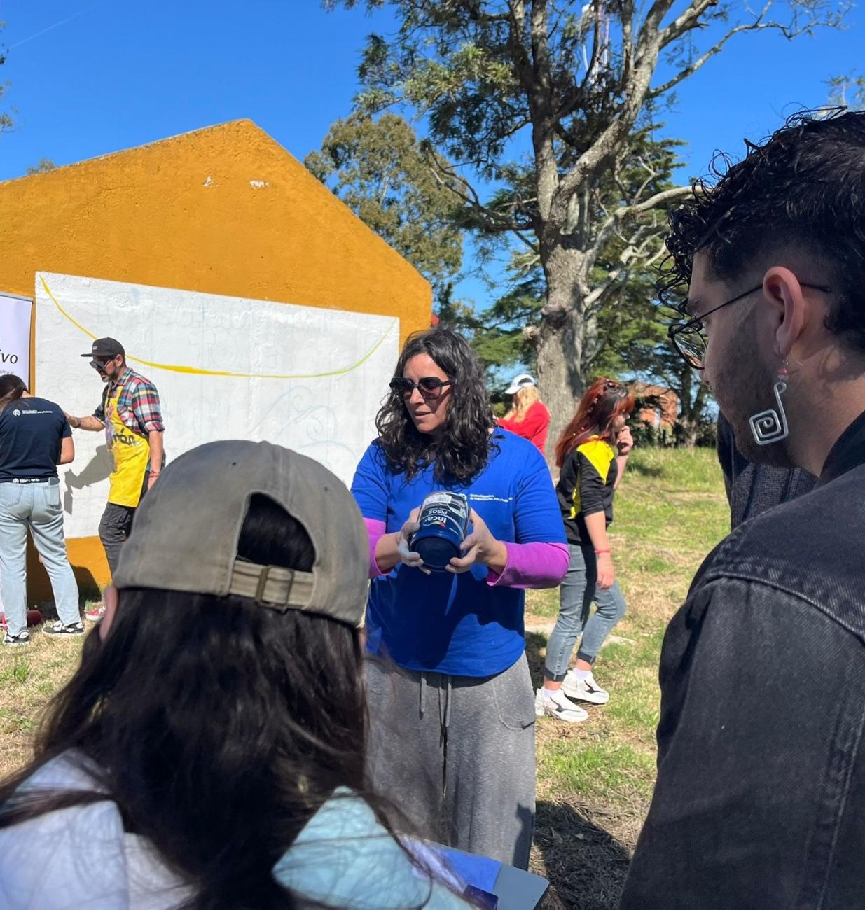 vista de los preparativos 