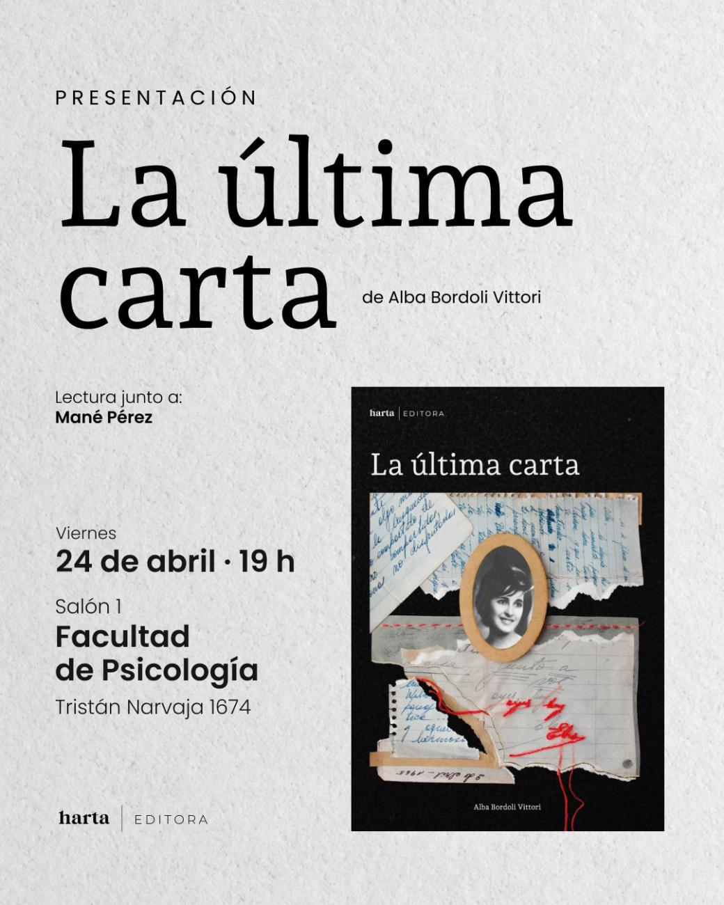 "La última carta", de Alba Bordoli