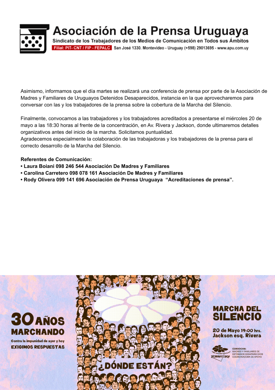 Marcha del Silencio 