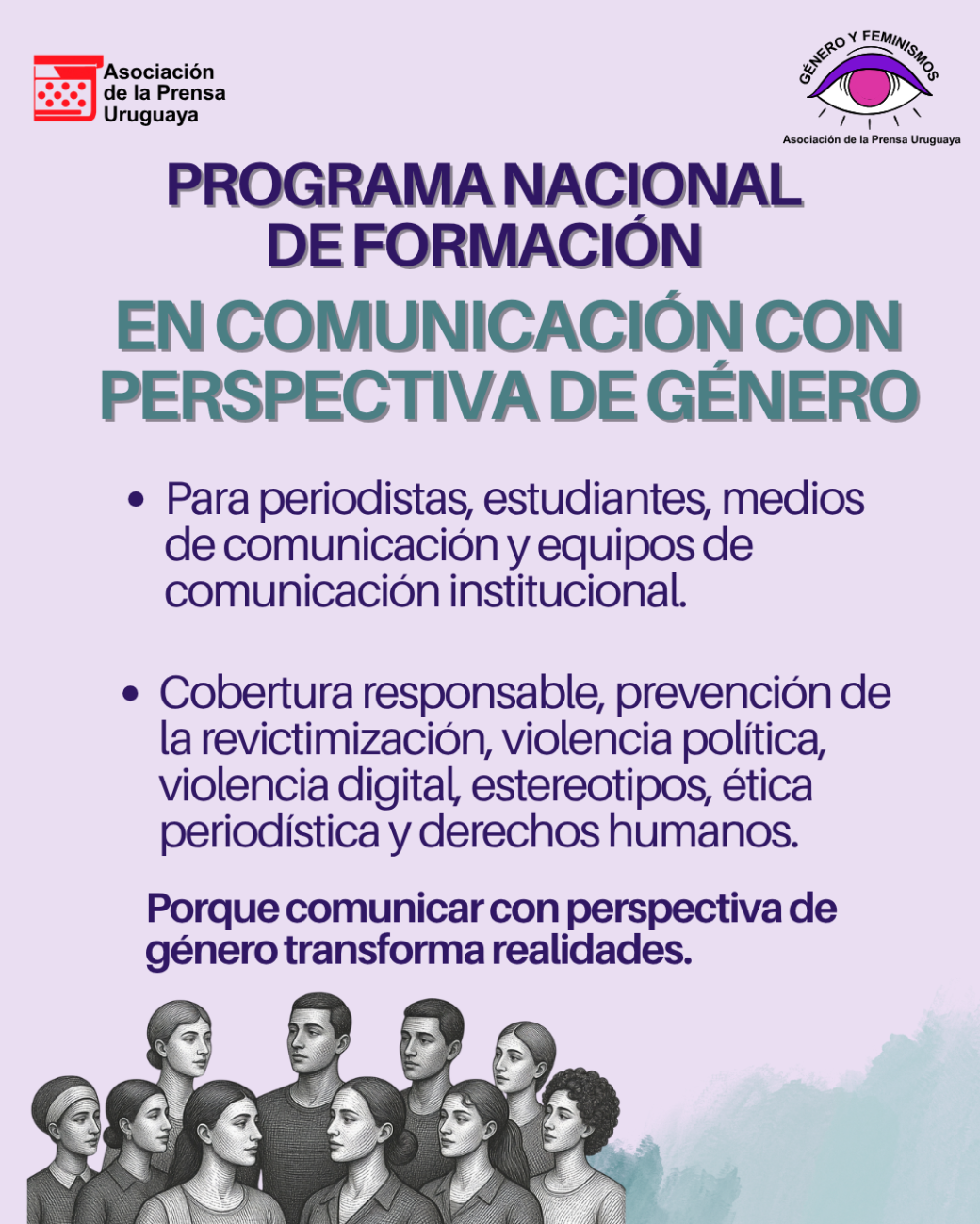 APU propone incorporar la protección de las mujeres periodistas y trabajadoras de la prensa al Plan Nacional de Género